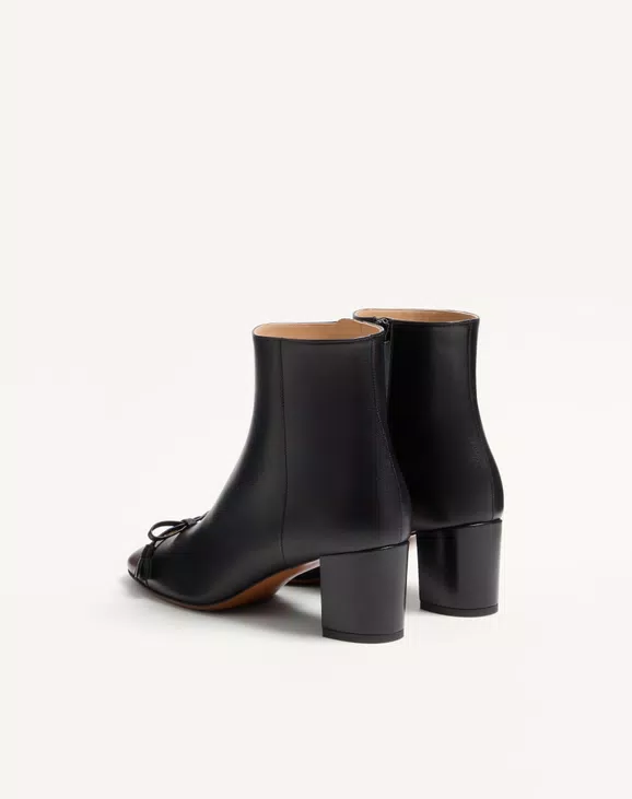 Valentino Valet Du Roi Kidskin Leather Ankle Boot 60Mm - Image 4